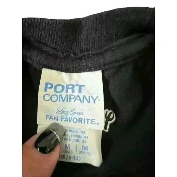 Disney Girls Sz M Minnie‎ Mouse Icon Holiday Snowflake Shirt - Picture 3 of 9